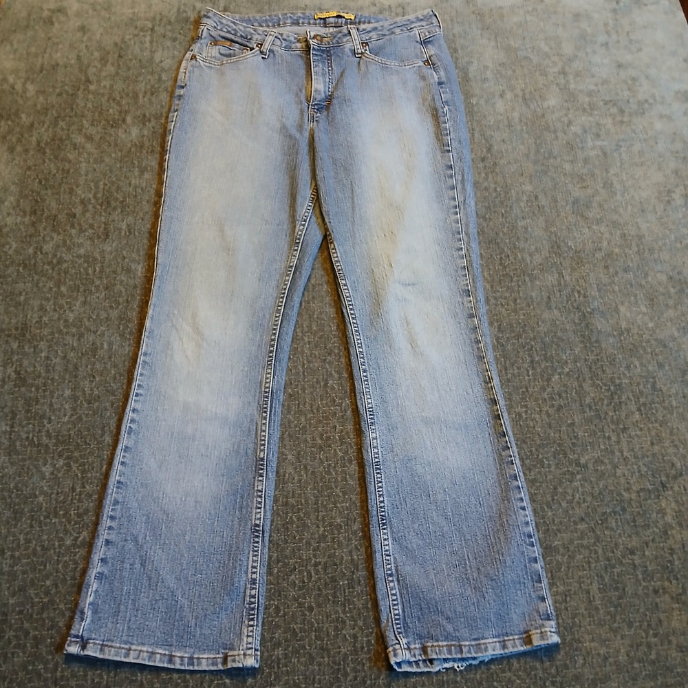 Riders by Lee Instantly Slims You Light Wash Bootcut Denim Jeans 12S